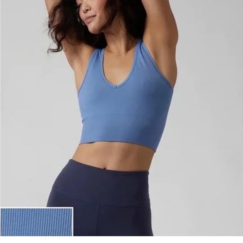 Athleta Aurora Crop Rib Tank